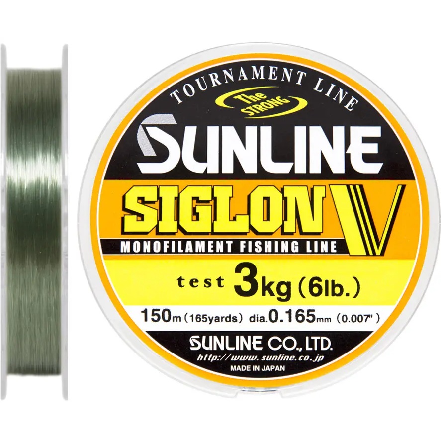 Леска монофильная SUNLINE Siglon V 150 м 0.165 мм (63040900)