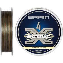 Шнур Brain Scout 4X 150 м 0.148 мм 8.6 кг Сamo (1858.54.82)