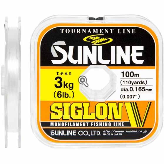 Лісочка SUNLINE Siglon V 100m #1.0/0.165mm 3.0kg (63040856)