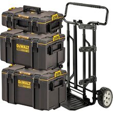 Комплект ящиків на візку DeWALT TOUGHSYSTEM 2.0 3 шт (DWST83401-1)