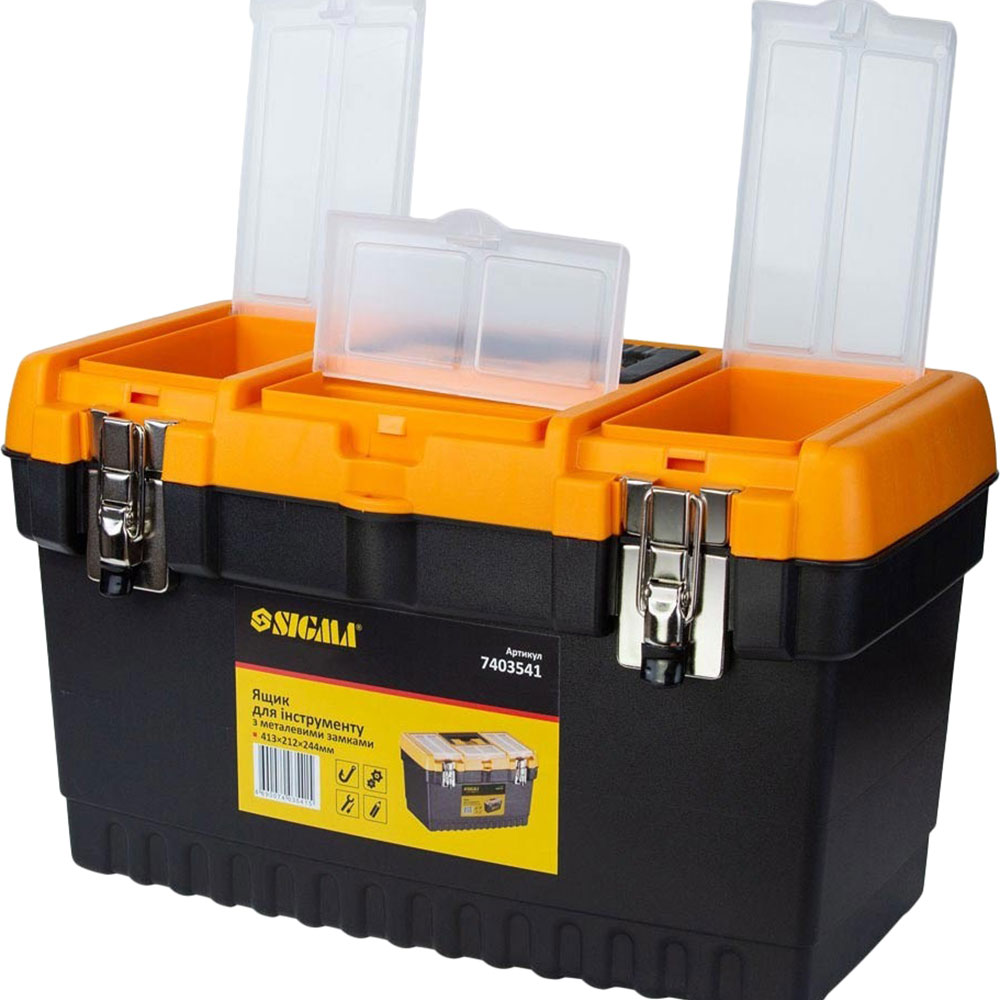 Внешний вид Набор ящиков для инструментов SIGMA  2 в 1 (7403521)