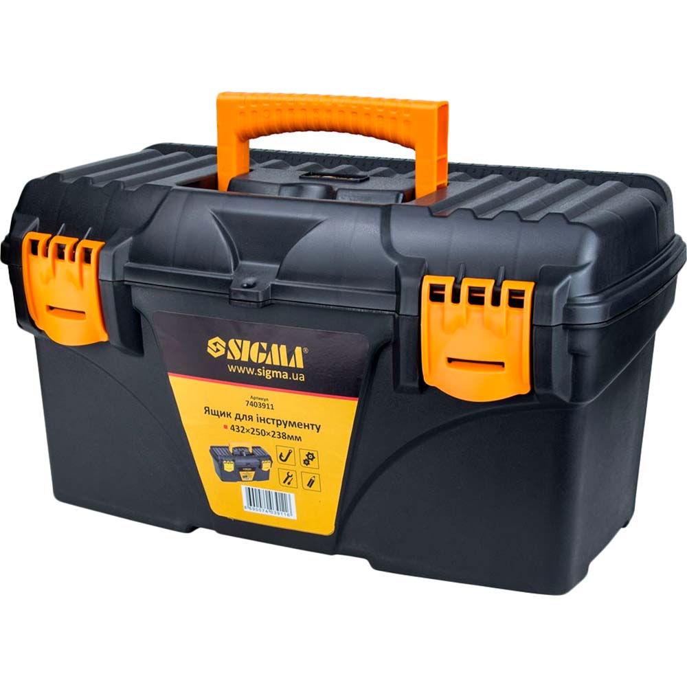Внешний вид Набор ящиков для инструмента  SIGMA 2в1 320 x 165 x 136 мм 432 x 250 x 238 мм (7403871)