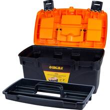 Ящик для инструмента SIGMA с органайзером 432 x 250 x 238 мм (7403801)
