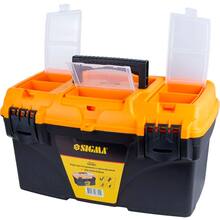 Ящик для инструмента SIGMA с органайзером 432 x 250 x 238 мм (7403801)