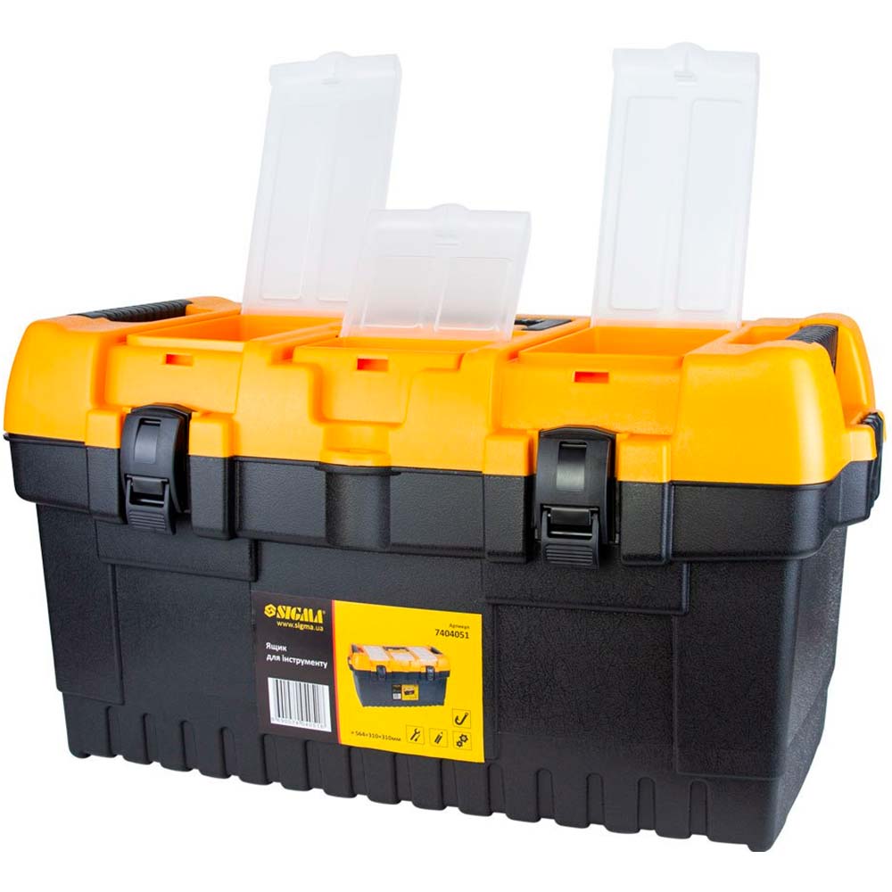 Ящик для инструмента SIGMA 564 x 310 x 310 мм (7404051) Количество ящиков в комплекте 1