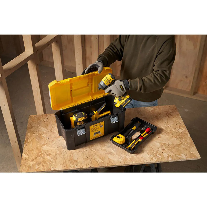Фото 4 Скринька для інструментів STANLEY ESSENTIAL 19" (STST75787-1)