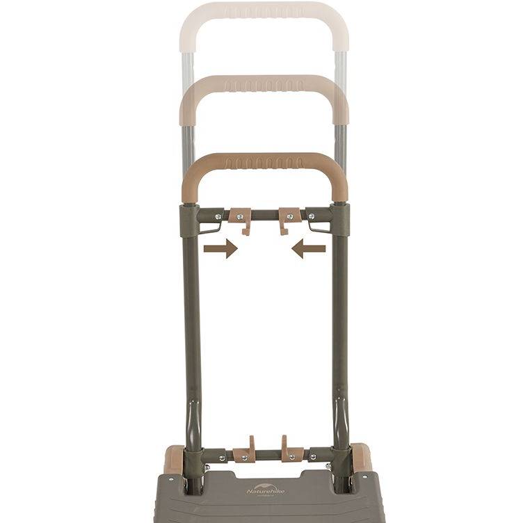 Тележка NATUREHIKE CNH22JU024 Темно-зеленый (6927595714874) Тип тележка/тумба