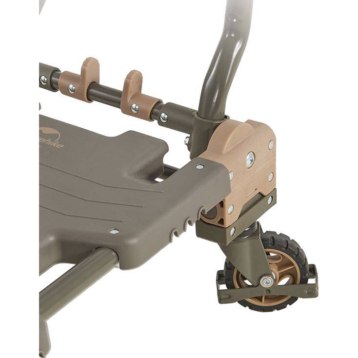 Тележка NATUREHIKE CNH22JU024 Темно-зеленый (6927595714874) Количество отсеков 4