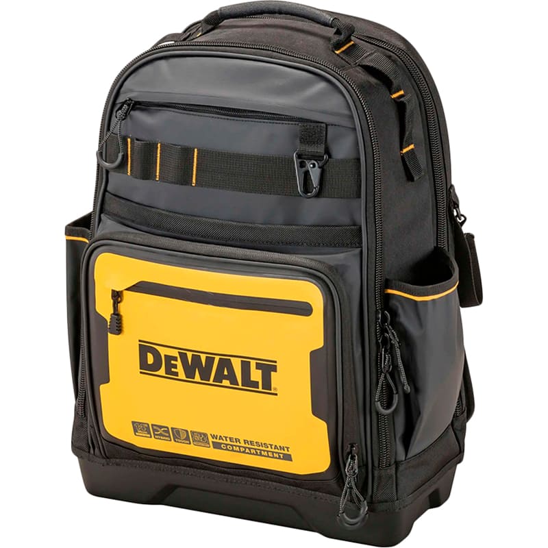 Рюкзак для инструментов DEWALT PRO BACKPACK (DWST60102-1) Дополнительно Жесткая конструкция; Усиленная пластиковая основа для максимальной защиты; Влагозащитные свойства по стандарту IP54