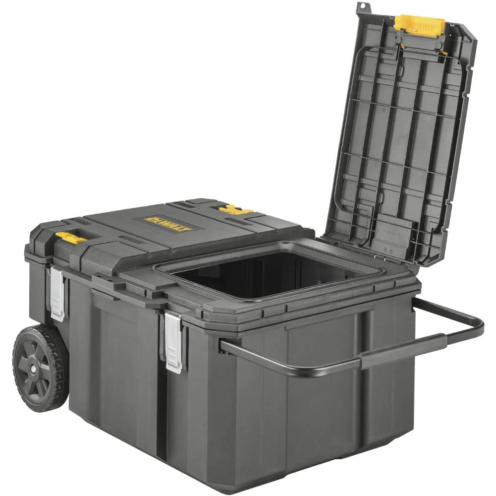 Ящик для инструментов DEWALT TSTAK JOB CHEST (DWST17871-1) Дополнительно Возможность открытия половины ящика в отдельности; Система зажимов Mix&Match позволяет создавать различные комбинации из ящиков.