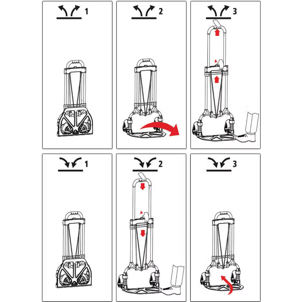 Тележка грузовая STANLEY SXWT-FT584 Тип тележка/тумба