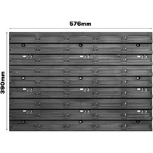 Панель підвісна KISTENBERG KS_KIT3 + 20 гачків + 1 полиця