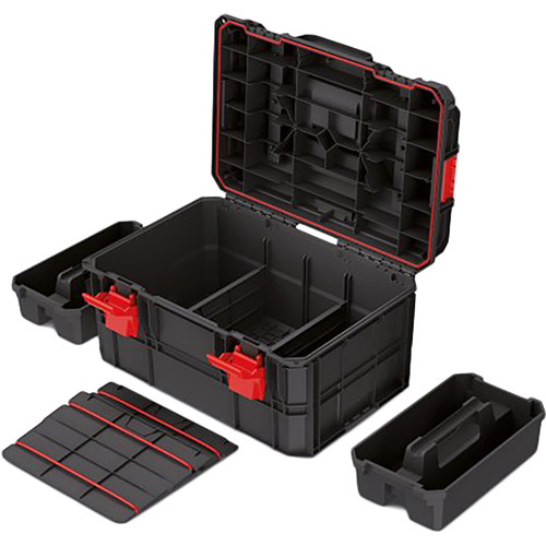 Скринька KISTENBERG X Block PRO 21" Black (KXB604030) Кількість ящиків в комплекті 1