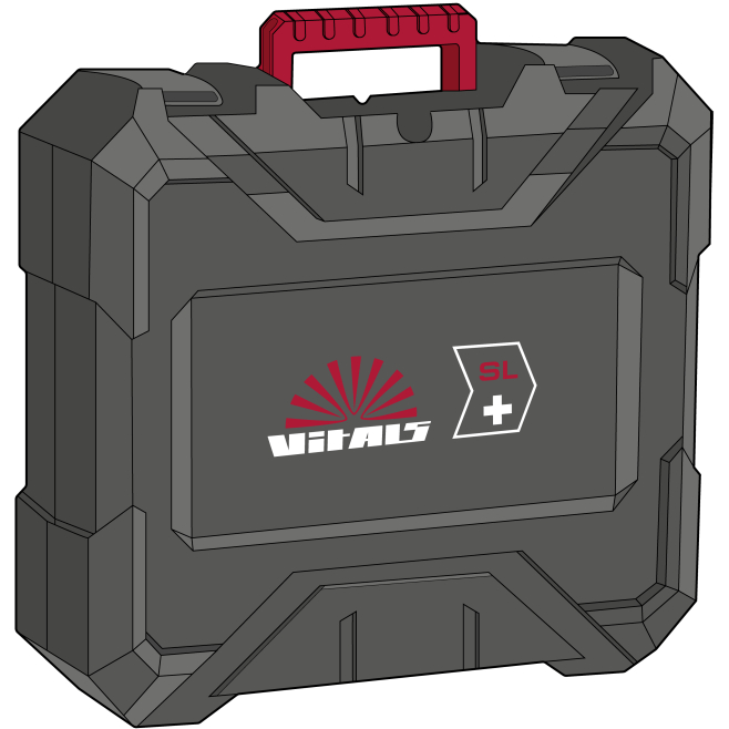 Внешний вид Кейс для гайковерта VITALS Professional AT 1837 BS SmartLine+ (184463)