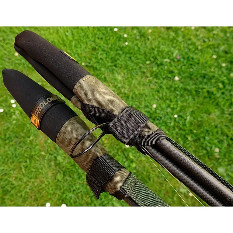 Стяжка для удилища Prologic Connected Tip/Butt Protector 2 шт. (57229) Особенности Для удилищ длиной от 10 до 13 футов; Материал: неопрен