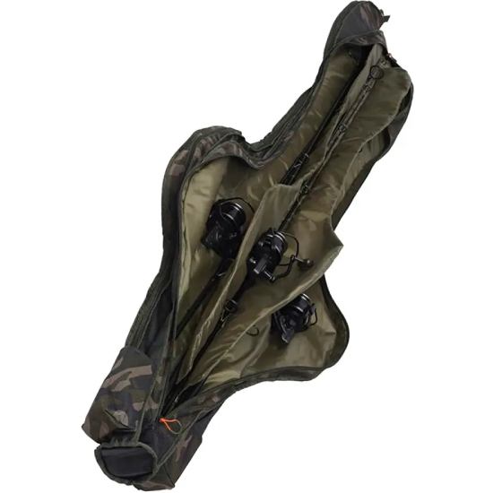 Чохол для вудилищ PROLOGIC Avenger Padded Multi Sleeve 12' 3 Rod Green Camouflage (65081) Колір коричневий