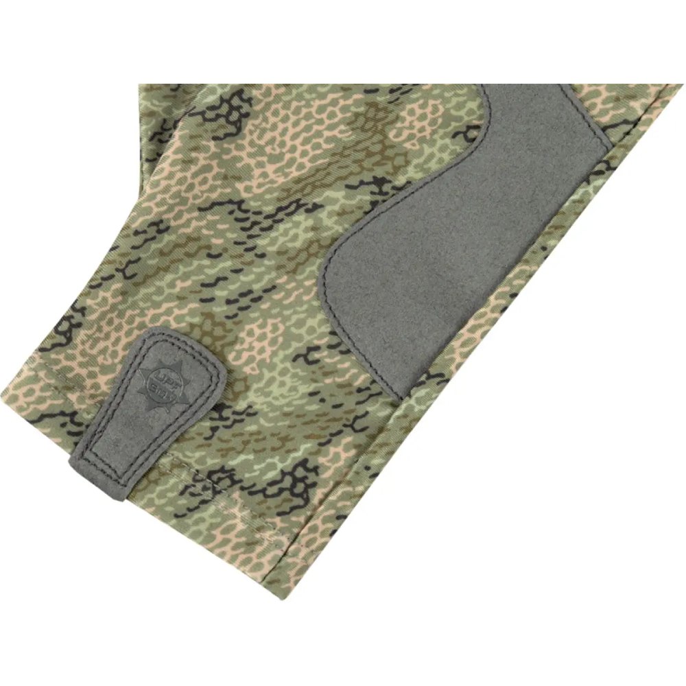 Перчатки FAVORITE Solar Fishing Gloves 5 Cut S/M Khaki (SFG5C-S/M-Khaki) Особенности материал: Cooling polyester с защитой UPF 50+; стойкие к истиранию накладки, предотвращающие скольжение снасти в руках