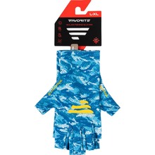 Перчатки FAVORITE Solar Fishing Gloves 5 Cut L/XL White/Blue (SFG5C-L/XL-White)