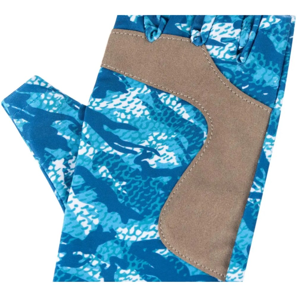 Фото 4 Перчатки FAVORITE Solar Fishing Gloves 5 Cut L/XL White/Blue (SFG5C-L/XL-White)