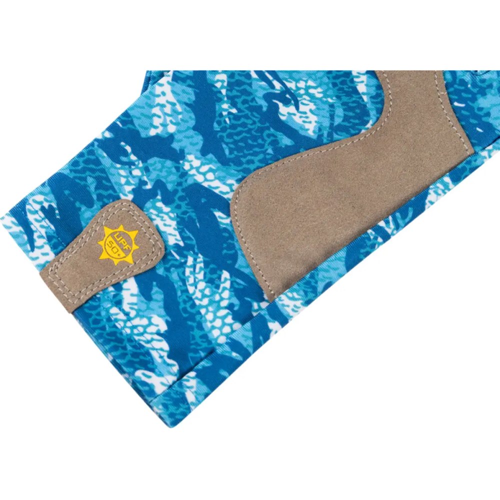 Внешний вид Перчатки FAVORITE Solar Fishing Gloves 5 Cut S/M White/Blue (SFG5C-S/M-White)