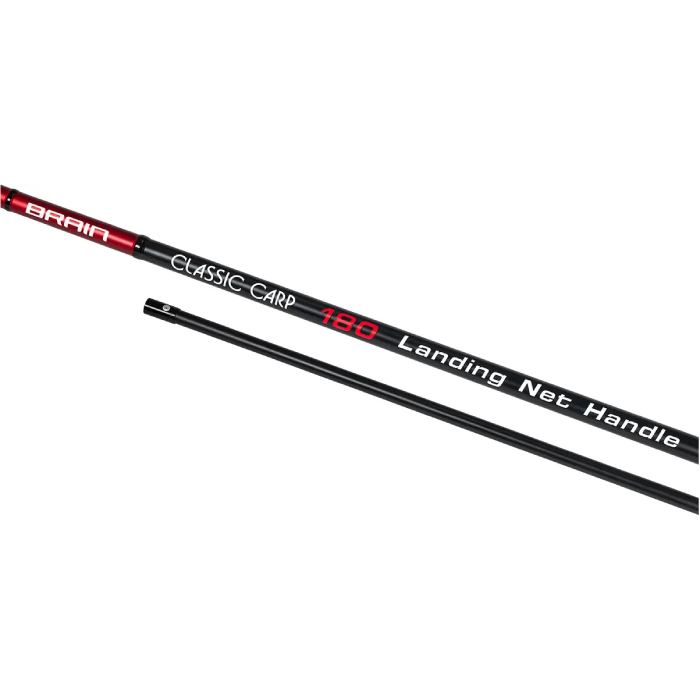 Ручка подсака BRAIN Classic Carp Landing Net Handle 1.8 м (1858.51.67) Длина в разложенном виде 1.8