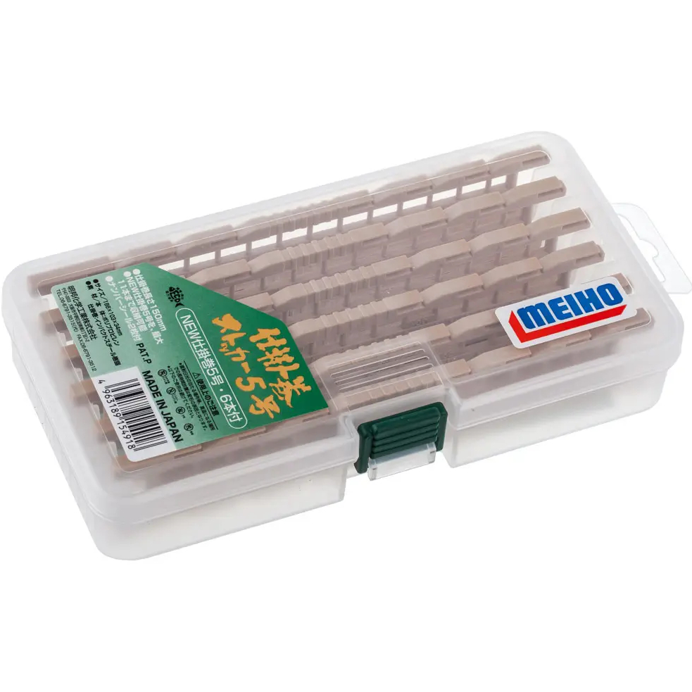 Набор мотовил MEIHO New Shikakemaki Stocker 5 Clear (1791.11.51)