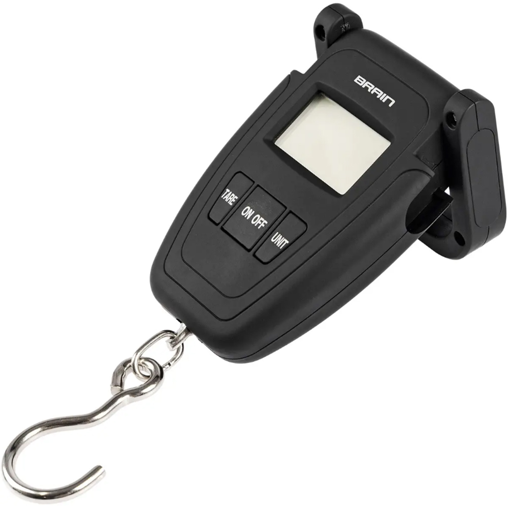 Ваги BRAIN Fishing Scales 50kg*10g (1858.81.21) Колір чорний