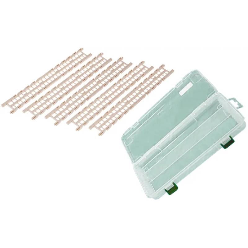 Набор мотовил Meiho New Shikakemaki Stocker 8 Clear 6 шт (1791.11.50) Тип мотовила и поводочницы