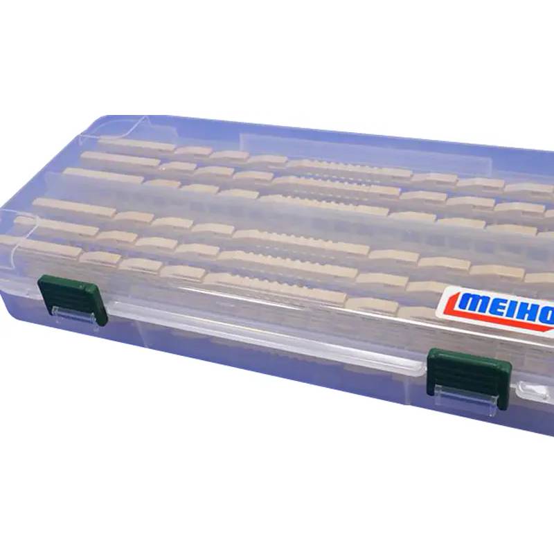 Набор мотовил Meiho New Shikakemaki Stocker 8 Clear 6 шт (1791.11.50) Размеры 22,5 х 13,1 х 4,5