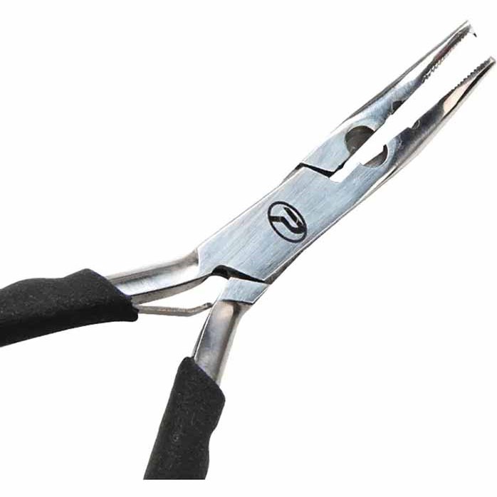 Плоскогубцы PROX Sharp Split Ring Plier Top Bent Type (PX8512B) Материал нержавеющая сталь, резина