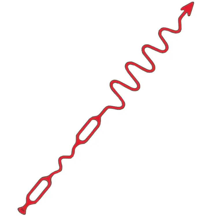 Гумки на мотовило Stonfo 147 Kriss Winder Anchors 35 см 12 шт (147.0.0) Тип мотовила і поводочніци