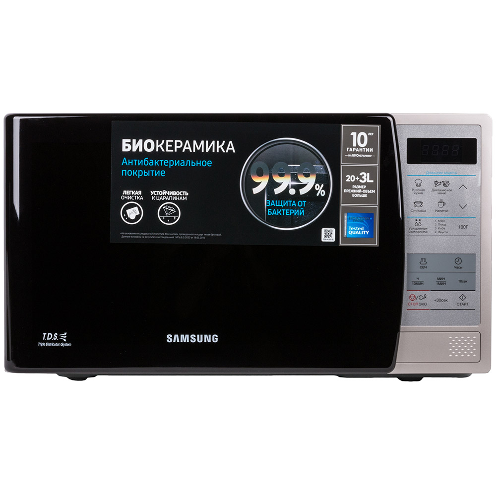 

Микроволновая печь SAMSUNG ME83KRS-1/BW, ME83KRS-1/BW