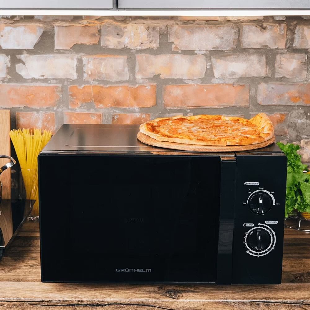 Фото Мікрохвильова піч GRUNHELM 23MX723-B