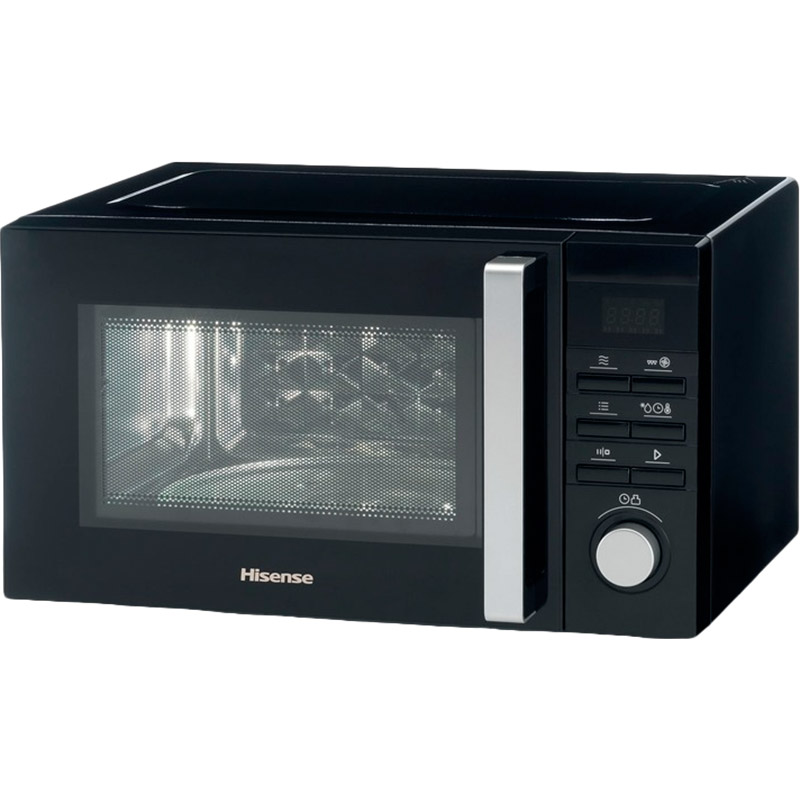 Микроволновая печь HISENSE H25MOBS1HC Комплектация Инструкция; Гарантийный талон; Стеклянная тарелка; Решетка гриль