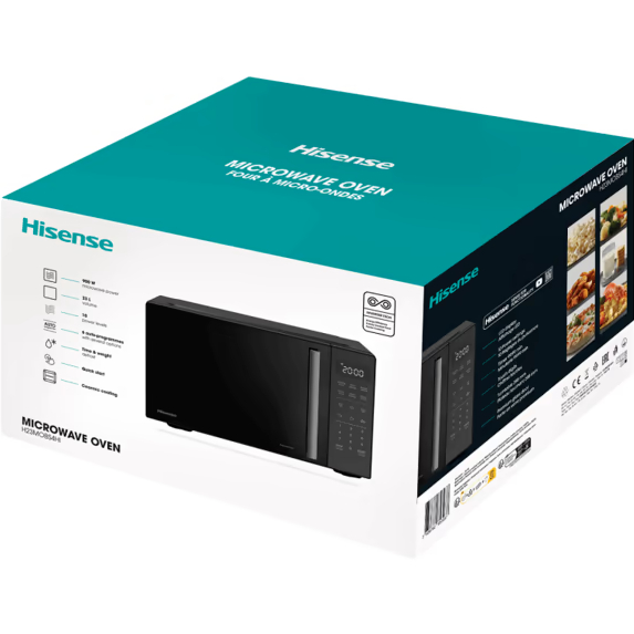 Зовнішній вигляд Мікрохвильова піч HISENSE H23MOBS4HI