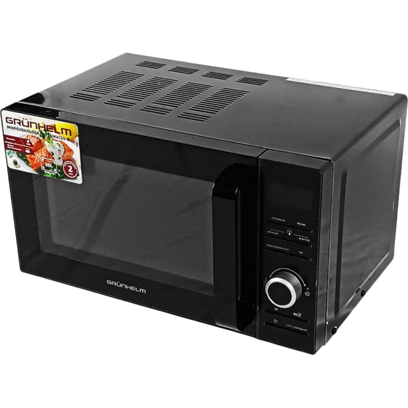 Микроволновая печь GRUNHELM 20MX724-B Объём 20