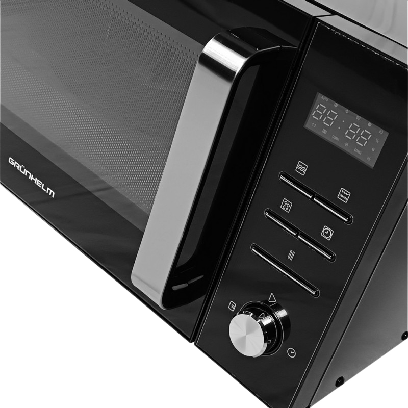 Зовнішній вигляд Мікрохвильова піч GRUNHELM 23MX930-GB
