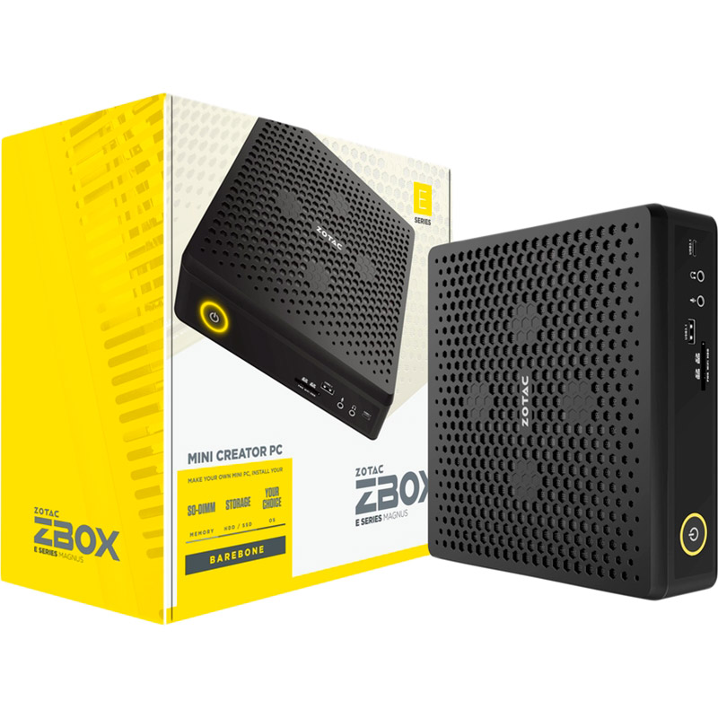 Зовнішній вигляд Неттоп ZOTAC MAGNUS EN052060C Barebone (ZBOX-EN052060C-BE)