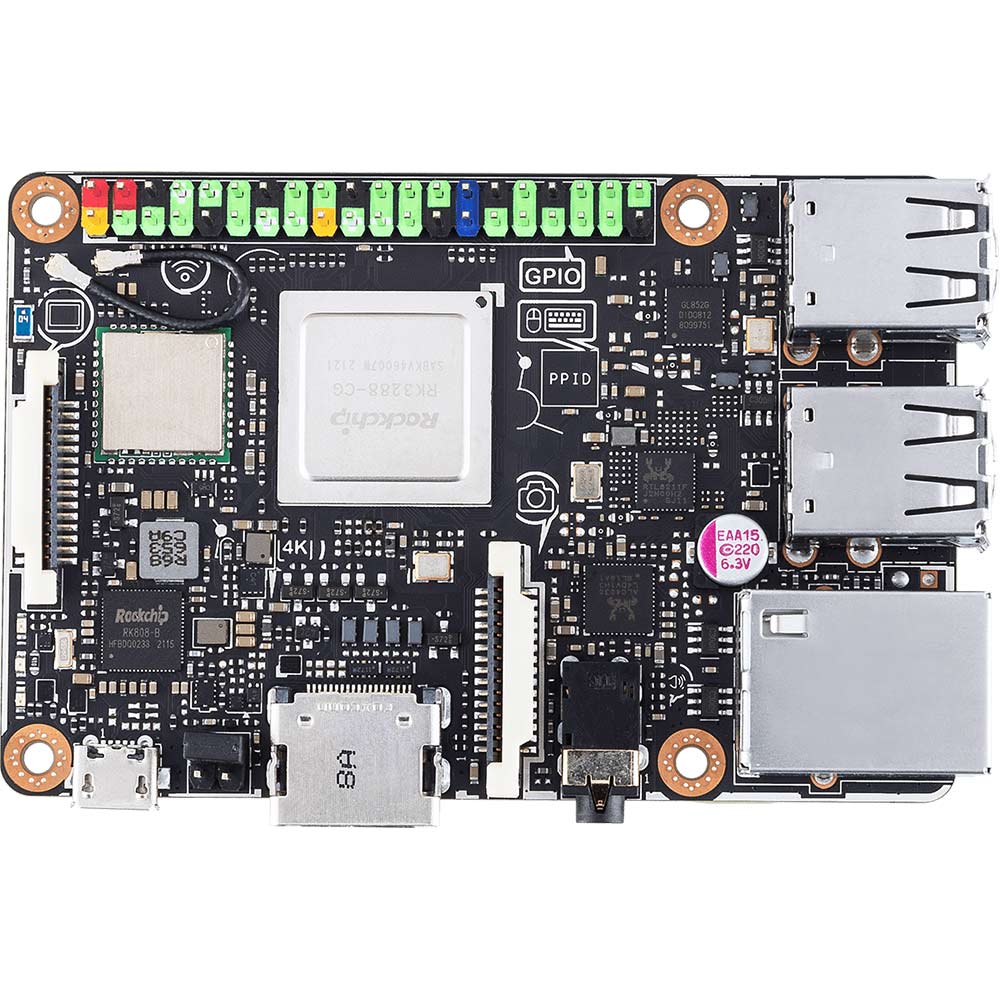 Одноплатний комп'ютер ASUS TINKER BOARD S R2.0 (TINKERBOARDSR2.0/A/2G16G)