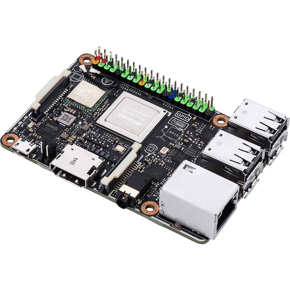 Одноплатний комп'ютер ASUS TINKER BOARD S R2.0 (TINKERBOARDSR2.0/A/2G16G) Кількість ядер 4