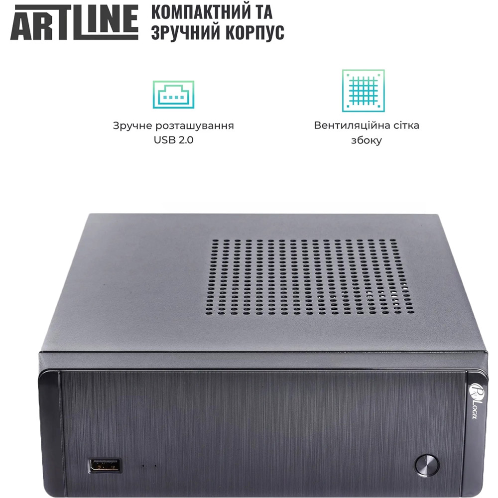 Неттоп ARTLINE Business B16 Windows 11 Pro (B16v36Win) Частота процесора 4