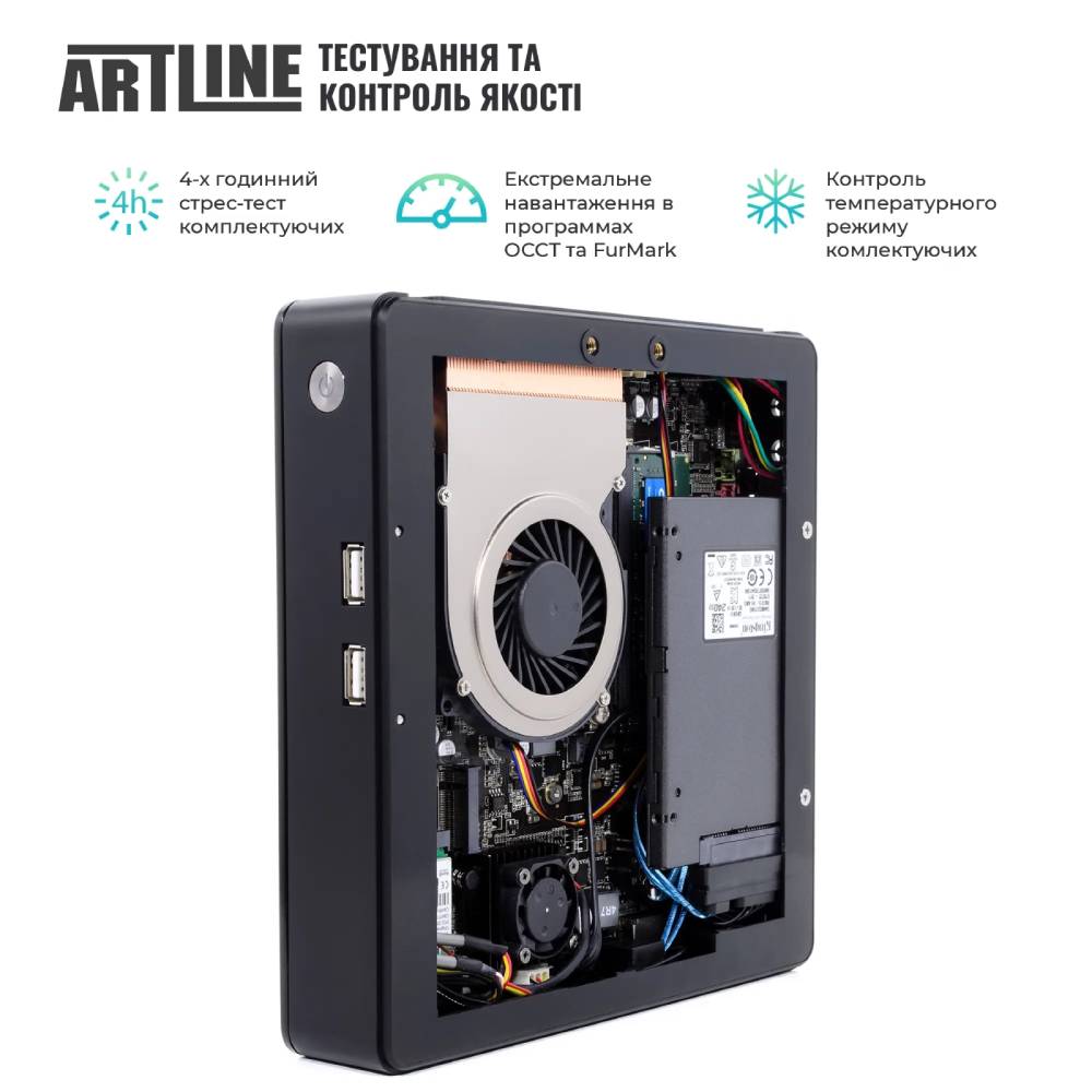 Неттоп ARTLINE Business B16 (B16v40) Кількість ядер 4