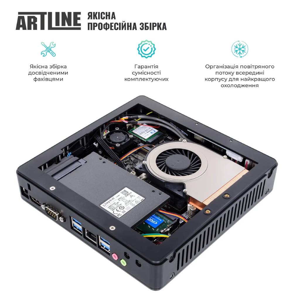 Зовнішній вигляд Неттоп ARTLINE Business B16 (B16v40)