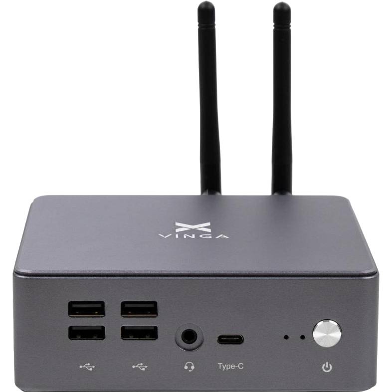 Неттоп VINGA Mini PC V655 (V6551215U.161T) Максимальная частота процессора 4.4