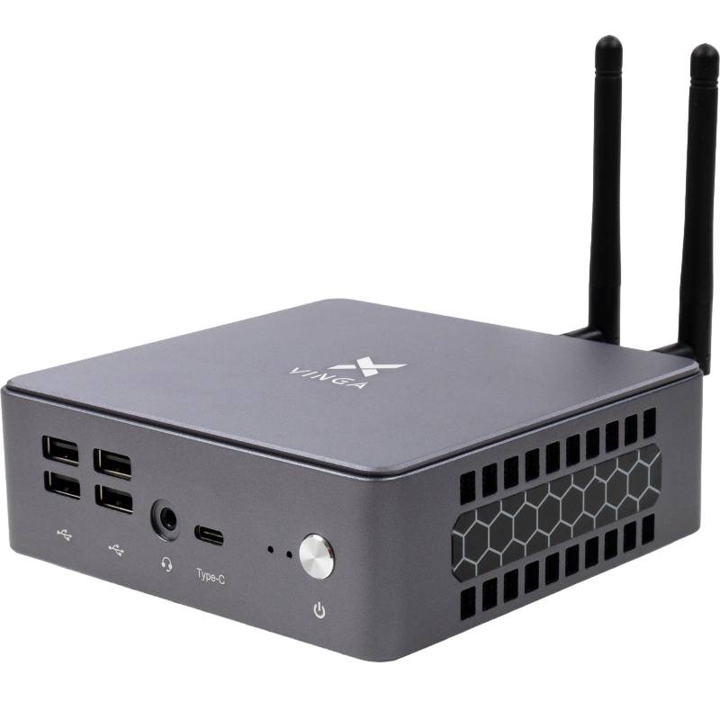 Неттоп VINGA Mini PC V655 (V6551215U.161T) Количество ядер 6