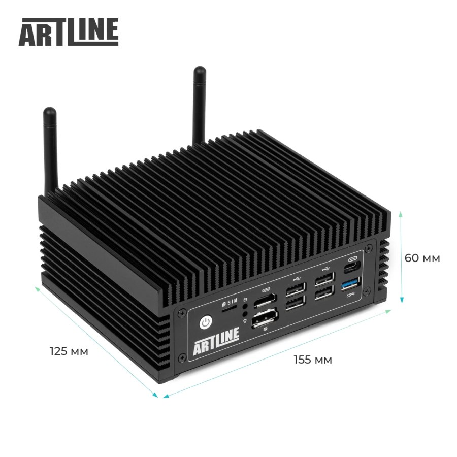 Неттоп ARTLINE Business B14 (B14v24) Кількість ядер 4