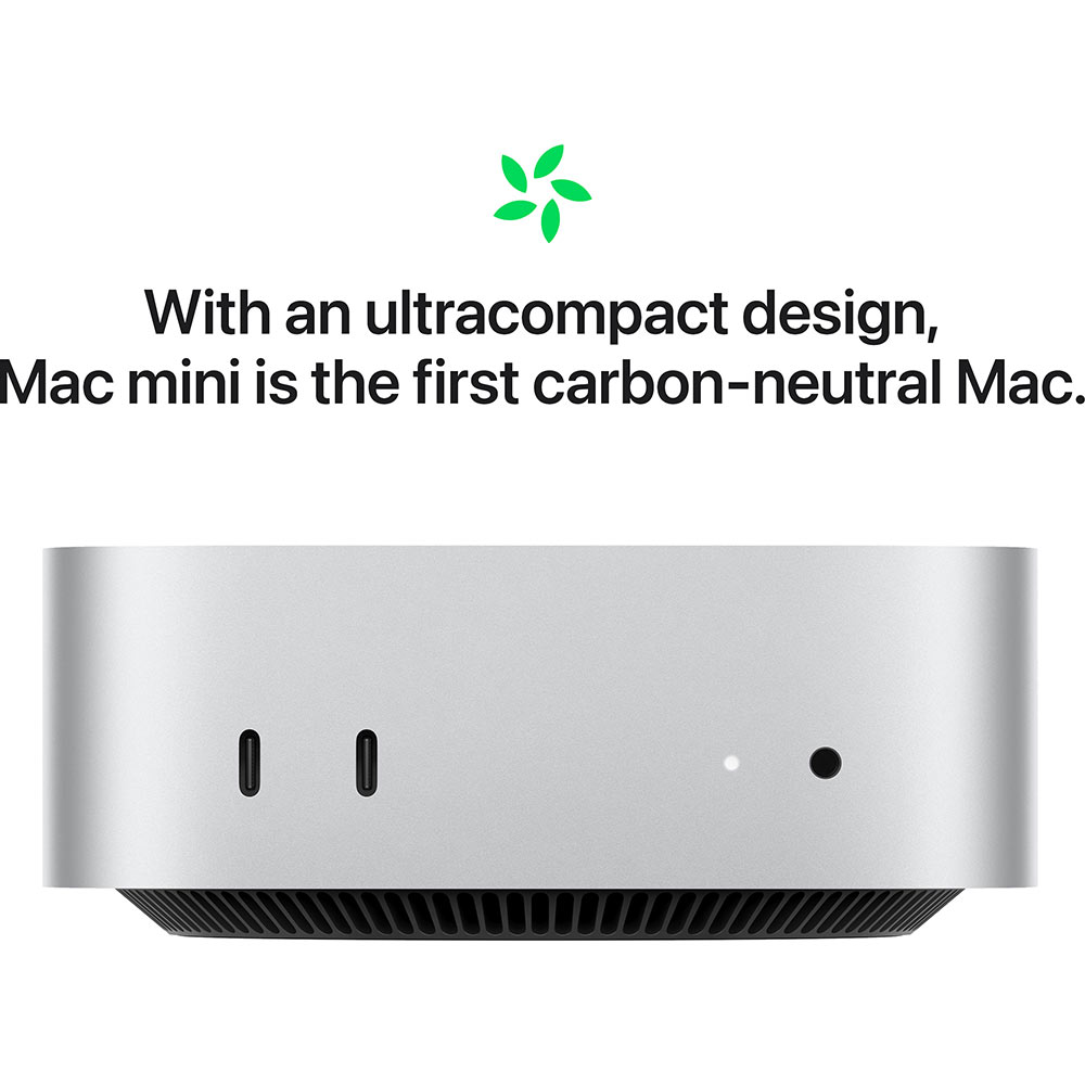 Неттоп APPLE Mac mini M4 512GB (MCYT4UA/A) ОЗУ 24 Гб