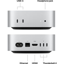 Неттоп APPLE Mac mini M4 512GB (MU9E3UA/A)