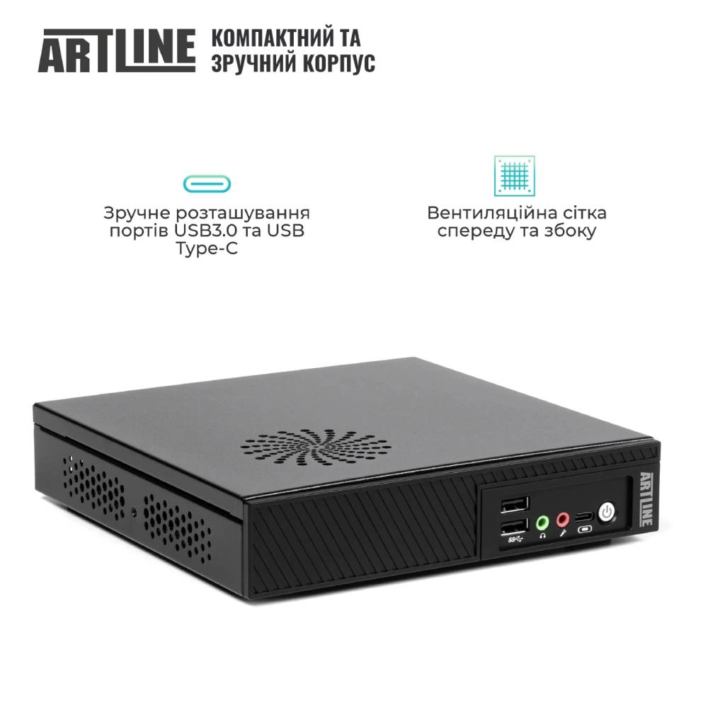 Неттоп ARTLINE Business B16 Windows 11 Pro (B16v50Win) Серия процессора Intel Core i3