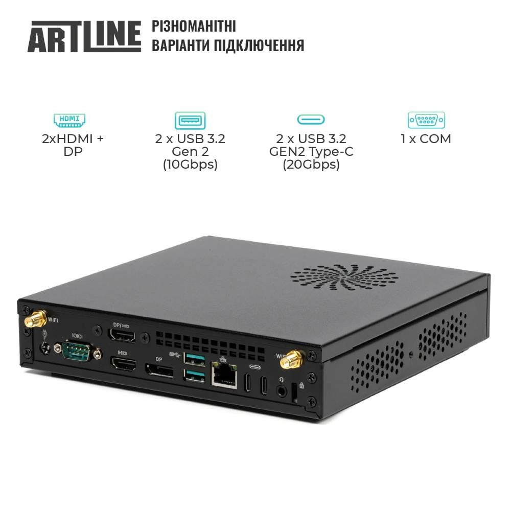 Неттоп ARTLINE Business B16 Windows 11 Pro (B16v50Win) Модель процессора 12300T